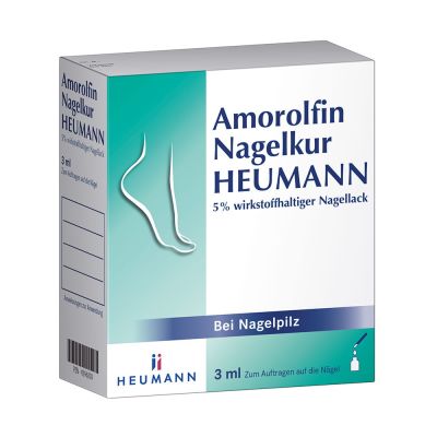 Amorolfin Nagelkur Heumann 5% wirkstoffh.Nagellack