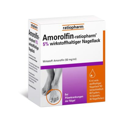 Amorolfin ratiopharm® 5% - bei Nagelpilz