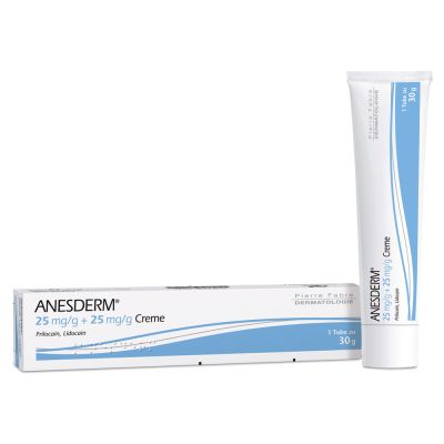 ANESDERM 25 mg/g + 25 mg/g Creme