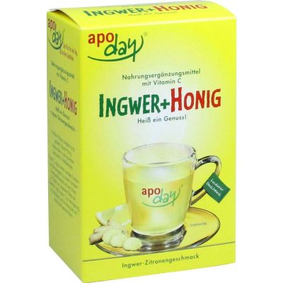 APODAY Ingwer+Honig+Vitamin C Pulver