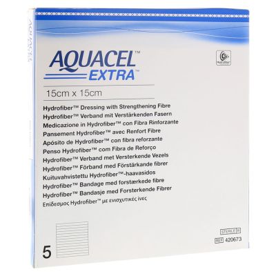 AQUACEL Extra 15x15 cm Verband