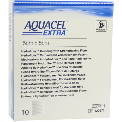 AQUACEL Extra 5x5 cm Verband