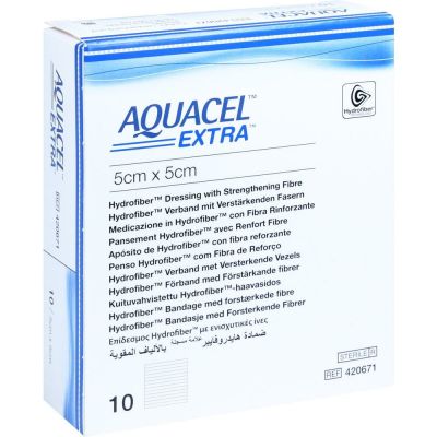 AQUACEL Extra 5x5 cm Verband