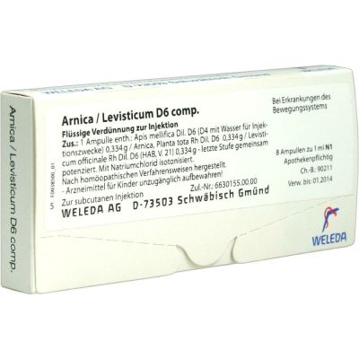 ARNICA/LEVISTICUM D 6 comp.Ampullen