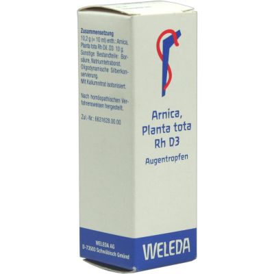 ARNICA PLANTA tota Rh D 3 Augentropfen