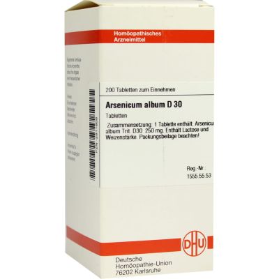 ARSENICUM ALBUM D 30 Tabletten