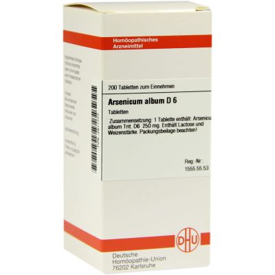 ARSENICUM ALBUM D 6 Tabletten