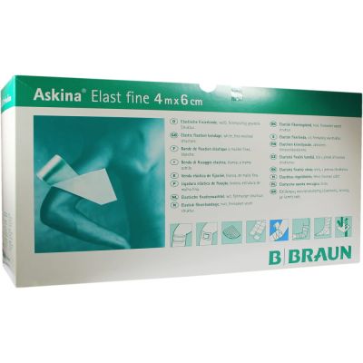 ASKINA Elast Fine Binde 6 cmx4 m lose