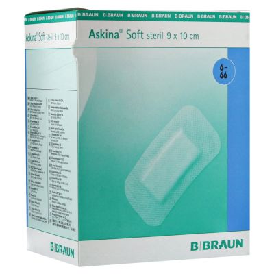 ASKINA Soft Wundverband 9x10 cm steril