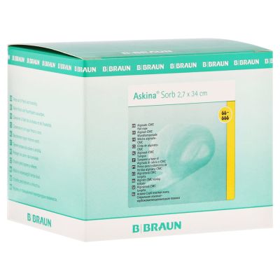 ASKINA Sorb Alginat CMC Wundtamp.2,7x34 cm ster.