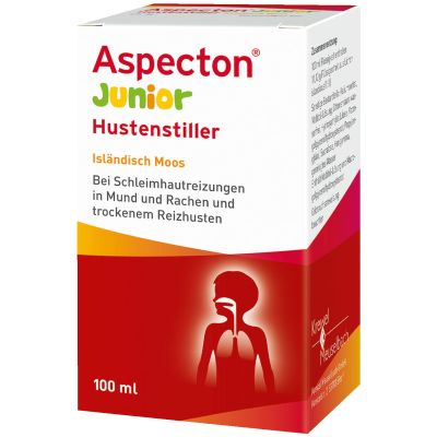 ASPECTON Junior Hustenstiller Isländisch Moos Saft