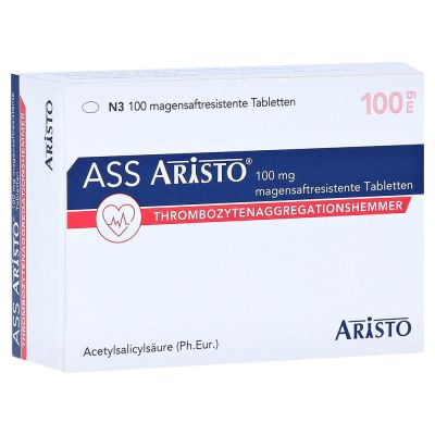 ASS Aristo 100 mg magensaftresistente Tabletten