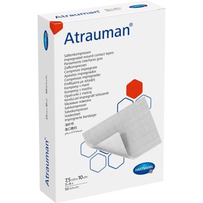 ATRAUMAN 7,5x10 cm steril Kompressen