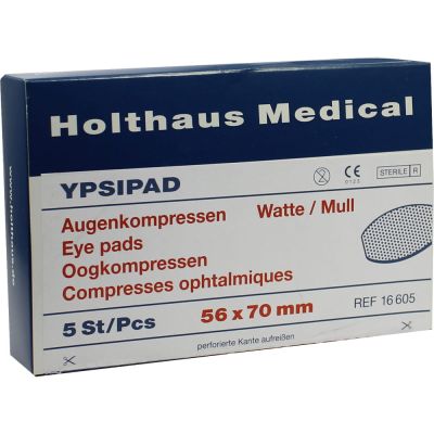 AUGENKOMPRESSEN Ypsipad 56x70 mm steril