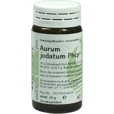 AURUM JODATUM PHCP Globuli