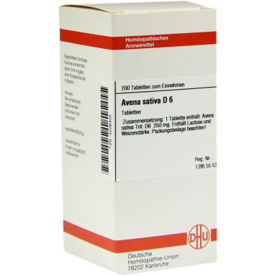 AVENA SATIVA D 6 Tabletten