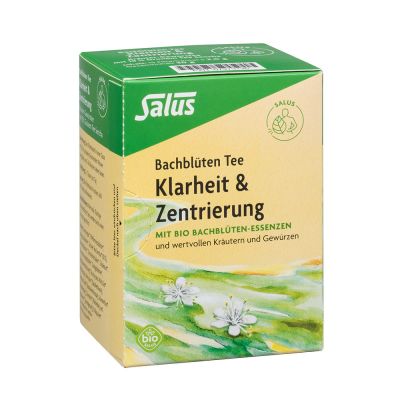 BACHBLÜTEN Tee Klarheit & Zentrierung Bio Salus