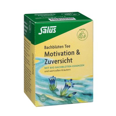 BACHBLÜTEN Tee Motivation & Zuversicht Bio Salus