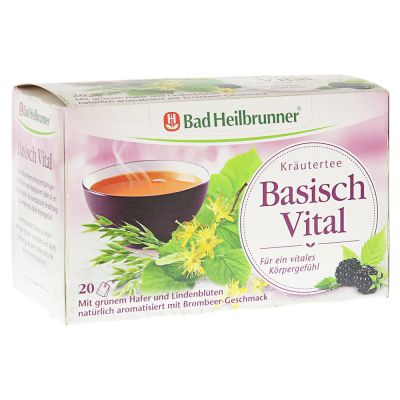 BAD HEILBRUNNER Kräutertee Basisch Vital Fbtl.