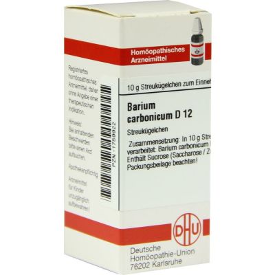 BARIUM CARBONICUM D 12 Globuli