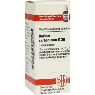 BARIUM CARBONICUM D 30 Globuli