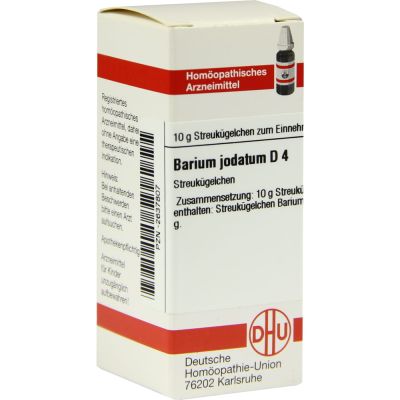 BARIUM JODATUM D 4 Globuli