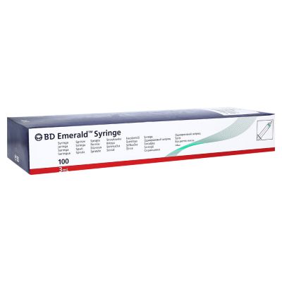 BD EMERALD Spritze 3 ml Luer zentrisch