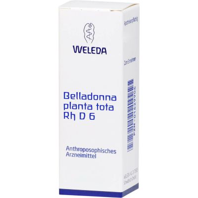 BELLADONNA PLANTA tota Rh D 6 Dilution