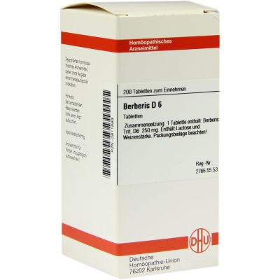 BERBERIS D 6 Tabletten