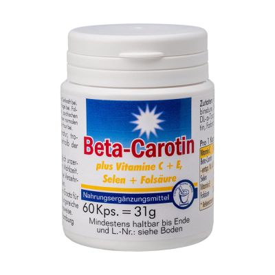 BETA CAROTIN KAPSELN+Vitamin C+E