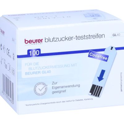 Beurer Blutzuckerteststreifen GL40