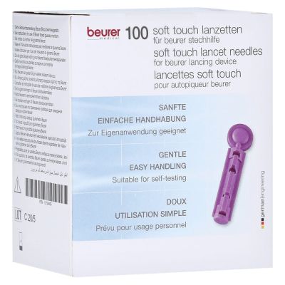 BEURER Lanzetten soft touch 33 G f.Blutzuck.Messg.