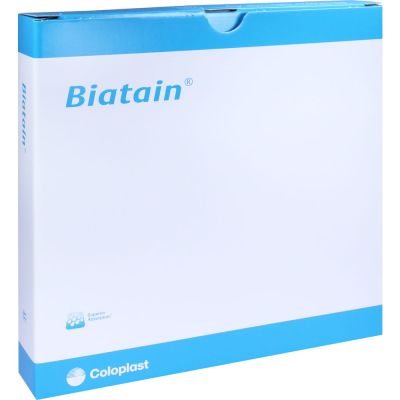 BIATAIN Silicone Ag Schaumverband 15x15 cm