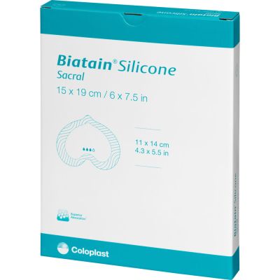 BIATAIN Silicone Schaumverb.Sakrum klein 15x19 cm