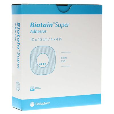 BIATAIN Super selbst-haftend Superabs.10x10 cm