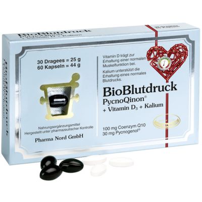 BIOBLUTDRUCK Dragees+Kapseln Pharma Nord Kombip.