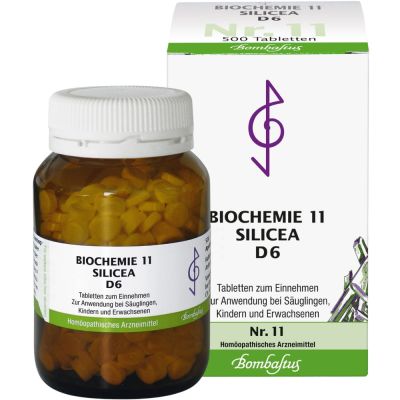 BIOCHEMIE 11 Silicea D 6 Tabletten