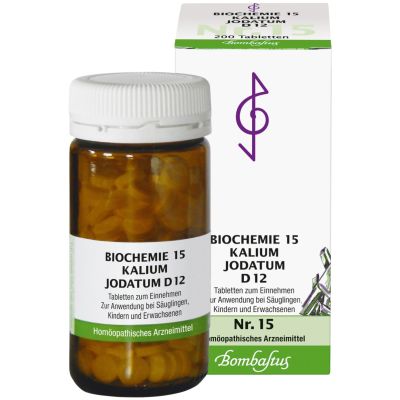 BIOCHEMIE 15 Kalium jodatum D 12 Tabletten