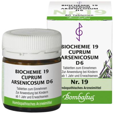 BIOCHEMIE 19 Cuprum arsenicosum D 6 Tabletten