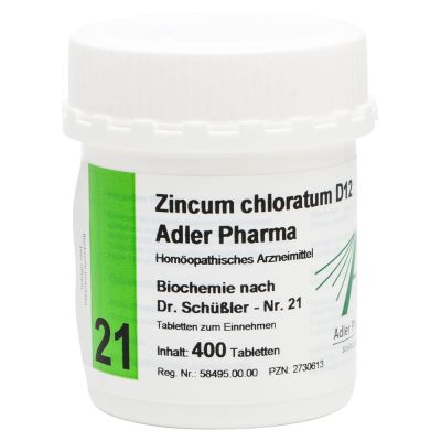 BIOCHEMIE Adler 21 Zincum chloratum D 12 Tabletten