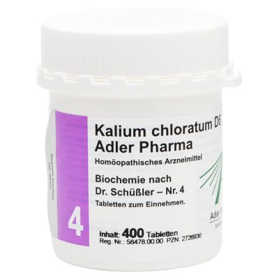 BIOCHEMIE Adler 4 Kalium chloratum D 6 Tabletten