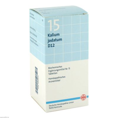 BIOCHEMIE DHU 15 Kalium jodatum D 12 Tabletten