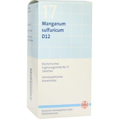 BIOCHEMIE DHU 17 Manganum sulfuricum D12 Tabletten