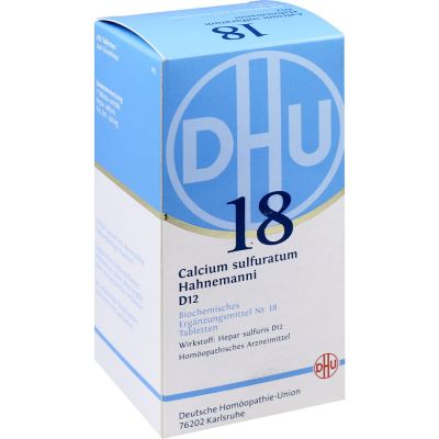 BIOCHEMIE DHU 18 Calcium sulfuratum D 12 Tabletten