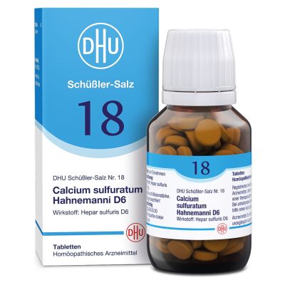 BIOCHEMIE DHU 18 Calcium sulfuratum D 6 Tabletten