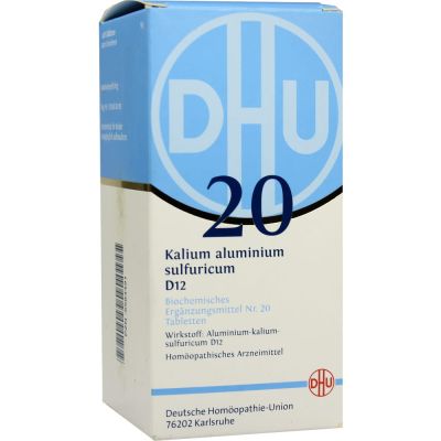 BIOCHEMIE DHU 20 Kalium alum.sulfur.D 12 Tabletten