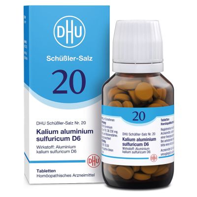 BIOCHEMIE DHU 20 Kalium aluminium sulfuricum D6 Tabletten