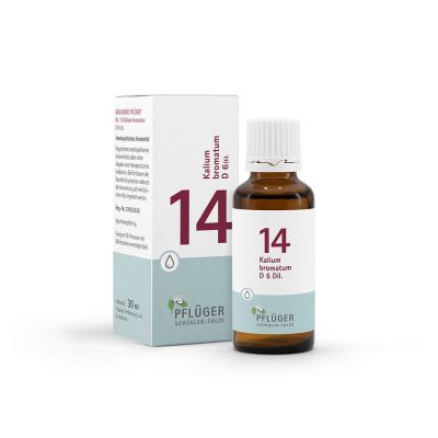 BIOCHEMIE Pflüger 14 Kalium bromatum D 6 Tropfen