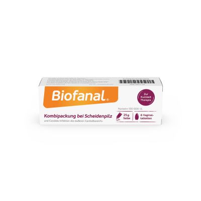 BIOFANAL Kombipackung b.Scheidenpilz Vagtab.+Salbe