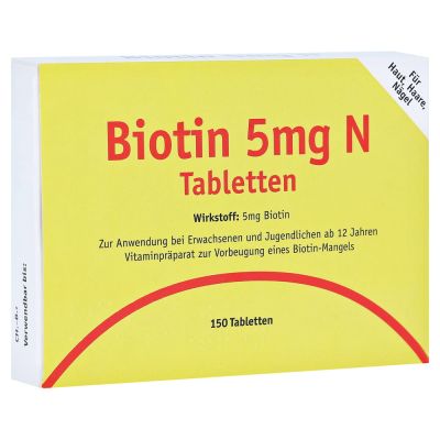 BIOTIN 5mg N Tabletten